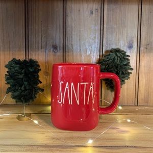 NEW Rae Dunn SANTA Christmas Mug